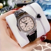 Đồng hồ Hanboro nữ chính hãng - Hanboro dây da đen đính đá size 34mm Quartz Japan