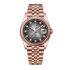 Đồng Hồ Nam Carnival 8250G-VH-TX Automatic Dây Thép Màu Vàng Hồng Mặt Xám Size 38mm