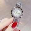 Đồng Hồ Nữ Franklin Dây Thép Silver Xà Cừ Trắng Mặt Xoay 360 Độ Size 32mm FL5488 Tặng Kèm Vòng Tay