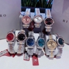 Set đồng hồ nữ Amica chính hãng màu demi vàng hồng mặt xanh lá size 32mm - Đồng hồ Amica A059
