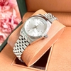Set Đồng Hồ Nữ Franklin FL5088 Chính Hãng Màu Bạc Mặt Trắng Size 31mm Quartz Kèm Bông Tai