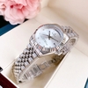 Set Đồng Hồ Nữ Franklin FL5088 Chính Hãng Màu Bạc Mặt Trắng Size 31mm Quartz Kèm Bông Tai