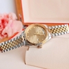 Set Đồng Hồ Nữ Franklin FL5088 Chính Hãng Màu Demi Vàng Gold Size 31mm Quartz Kèm Bông Tai
