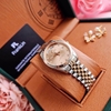 Set Đồng Hồ Nữ Franklin FL5088 Chính Hãng Màu Demi Vàng Hồng Size 31mm Quartz Kèm Bông Tai
