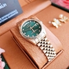Set Đồng Hồ Nữ Franklin FL5088 Chính Hãng Màu Vàng Hồng Mặt Xanh Size 31mm Quartz Kèm Bông Tai Và Lắc Tay