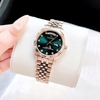 Set Đồng Hồ Nữ Franklin FL5088 Chính Hãng Màu Vàng Hồng Mặt Xanh Size 31mm Quartz Kèm Bông Tai Và Lắc Tay
