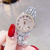 Set Đồng Hồ Nữ Hanboro Đính Đá Dây Thép Demi Rose Size 32mm Quartz HBR-386L Tặng Kèm Vòng Tay