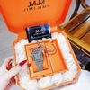 Set Đồng Hồ Nữ Jimi Jimi Đính Đá Bạc Mặt Vuông Số La Mã Size 34mm JM 86004 Quartz Tặng Kèm Vòng Tay