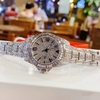 Set Đồng Hồ Nữ Jimi Jimi Đính Đá Bạc Size 32mm Quartz JM 86001 Tặng Kèm Vòng Tay
