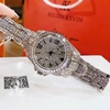 Set Đồng Hồ Nữ Jimi Jimi Đính Đá Bạc Size 32mm Quartz JM 86001 Tặng Kèm Vòng Tay
