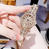 Set Đồng Hồ Nữ Jimi Jimi Đính Đá Vàng Hồng Size 32mm Quartz JM 86001 Tặng Kèm Vòng Tay