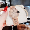 Set Đồng Hồ Nữ Jimi Jimi Mặt Số La Mã Dây Kim Loại Đính Đá Rose Size 36mm Máy Pin JM 86002 Tặng Kèm Vòng Tay