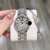 Set Đồng Hồ Nữ Jimi Jimi Mặt Số La Mã Dây Kim Loại Đính Đá Silver Size 36mm Máy Pin JM 86002 Tặng Kèm Vòng Tay