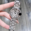 Set Đồng Hồ Nữ Jimi Jimi Mặt Số La Mã Dây Kim Loại Đính Đá Silver Size 36mm Máy Pin JM 86002 Tặng Kèm Vòng Tay
