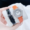 Set Đồng Hồ Nữ Madocy M81699 Chính Hãng Dây Da Đen 31mm - Kèm Dây Cam Và Vòng Tay