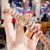 Set Đồng Hồ Nữ Melissa F8006 Rose Chính Hãng - Dáng Lắc Tay Rose Size 28mm