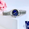 Set Đồng Hồ Nữ Roberto Era RE5684 Dây Thép Silver Mặt Xanh Size 31mm Kèm Lắc Tay