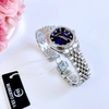 Set Đồng Hồ Nữ Roberto Era RE5684 Dây Thép Silver Mặt Xanh Size 31mm Kèm Lắc Tay