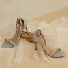 Silver Bling High Heel