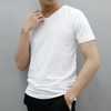 Áo thun nam cổ tim Facio Shop form Slim Fit thun poly V02