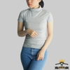 Áo thun cổ lọ tay ngắn nữ T16