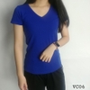 Áo thun tay ngắn cổ tim nữ V06