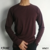 Áo thun nam Facio Shop cổ tròn tay dài thun poly W01