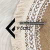 Kẹp cà vạt họa tiết Facio Shop kim loại trắng AT01