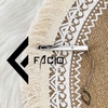 Kẹp cà vạt họa tiết Facio Shop kim loại trắng AT01