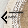 Kẹp cà vạt họa tiết Facio Shop kim loại trắng AT01