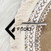 Kẹp cà vạt họa tiết Facio Shop kim loại trắng AT01