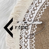Kẹp cà vạt họa tiết Facio Shop kim loại trắng AT01