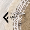 Kẹp cà vạt họa tiết Facio Shop kim loại trắng AT01
