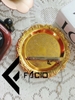 Kẹp cà vạt họa tiết Facio Shop kim loại trắng AT01