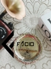 Kẹp cà vạt nam màu vàng bản lớn Facio Shop AV01