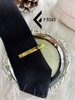 Kẹp cà vạt vàng nhỏ Facio Shop hợp kim kim loại AV01
