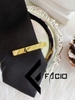 Kẹp cà vạt vàng nhỏ Facio Shop hợp kim kim loại AV01