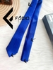 Cà vạt nam trơn tự thắt Facio Shop phi bóng nhỏ C01