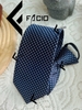 Cà vạt nam họa tiết thắt sẵn Facio Shop bản lớn C0020