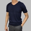 Áo thun nam cổ tim Facio Shop form Slim Fit thun poly V02