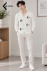 Áo khoác cardigan len nam cổ tim Facio Shop cao cấp K124