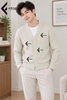 Áo khoác cardigan len nam cổ tim Facio Shop cao cấp K124