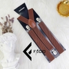 Dây đai quần chữ Y 3 kẹp Facio Shop bản 2.5cm M01