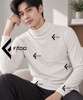 Áo len cổ lọ Facio Shop unisex gân cao cấp T012