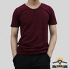 Áo thun nam cổ tròn Facio Shop form Slim Fit thun poly V01