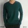 Áo thun nam tay dài cổ tim W02