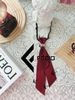 Nơ đeo cổ nữ Facio Shop poly đính vòng thắt sẵn đuôi dài X26