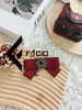 Nơ cài áo Facio Shop poly đính mặt trang trí X24