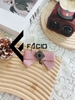 Nơ cài áo Facio Shop poly đính mặt trang trí X24