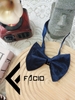 Nơ đeo cổ nam vải nhung thắt sẵn Facio Shop X02